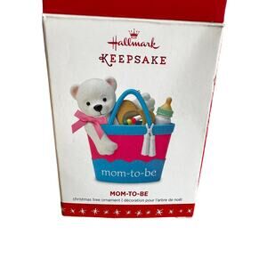 Hallmark Keepsake 2016 Mom-to-Be Basket Christmas Ornament